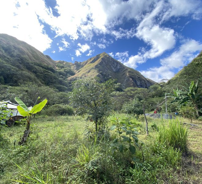 Mountain to Mountain 22 Hectares land minutes from Vilcabamba
